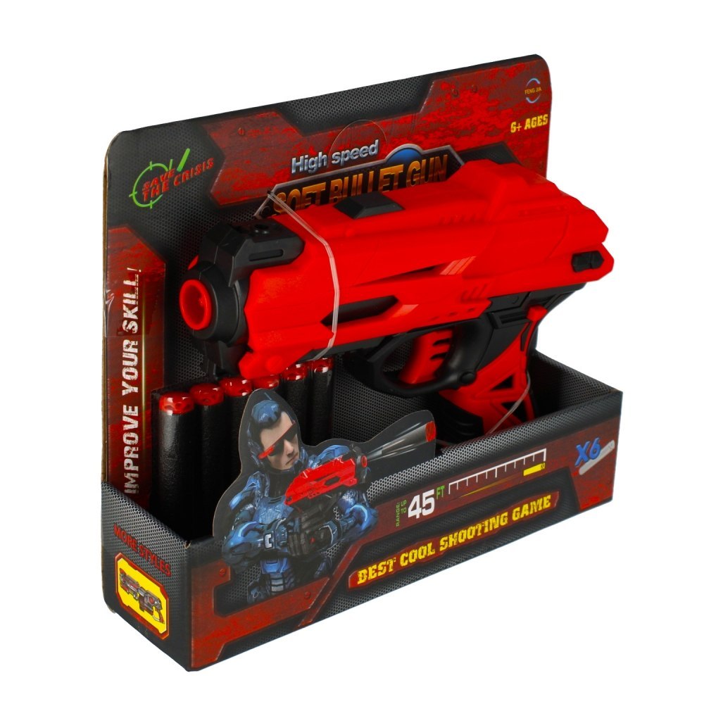 PISTOLET AVEC DROTS PLUS FOAM DROTS MEGA CREATIVE 460085